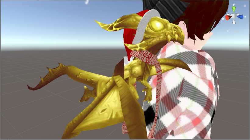 Winter Len (Dynamic Bone, Gestures, Visemes, Eye Tracking) Screenshot