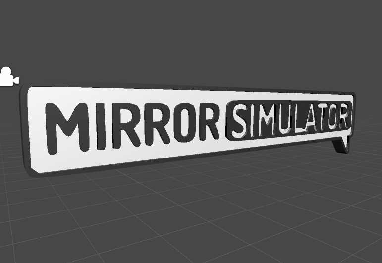 Mirror Simulator 3D Thing Screenshot