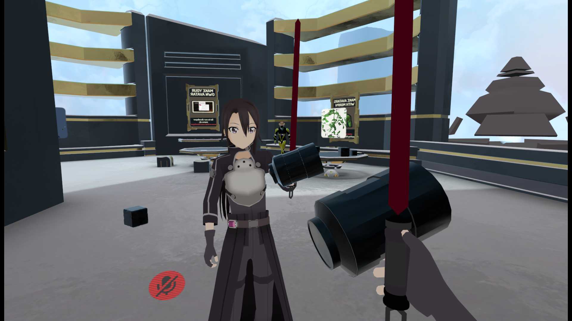 Kirito From GGO Screenshot