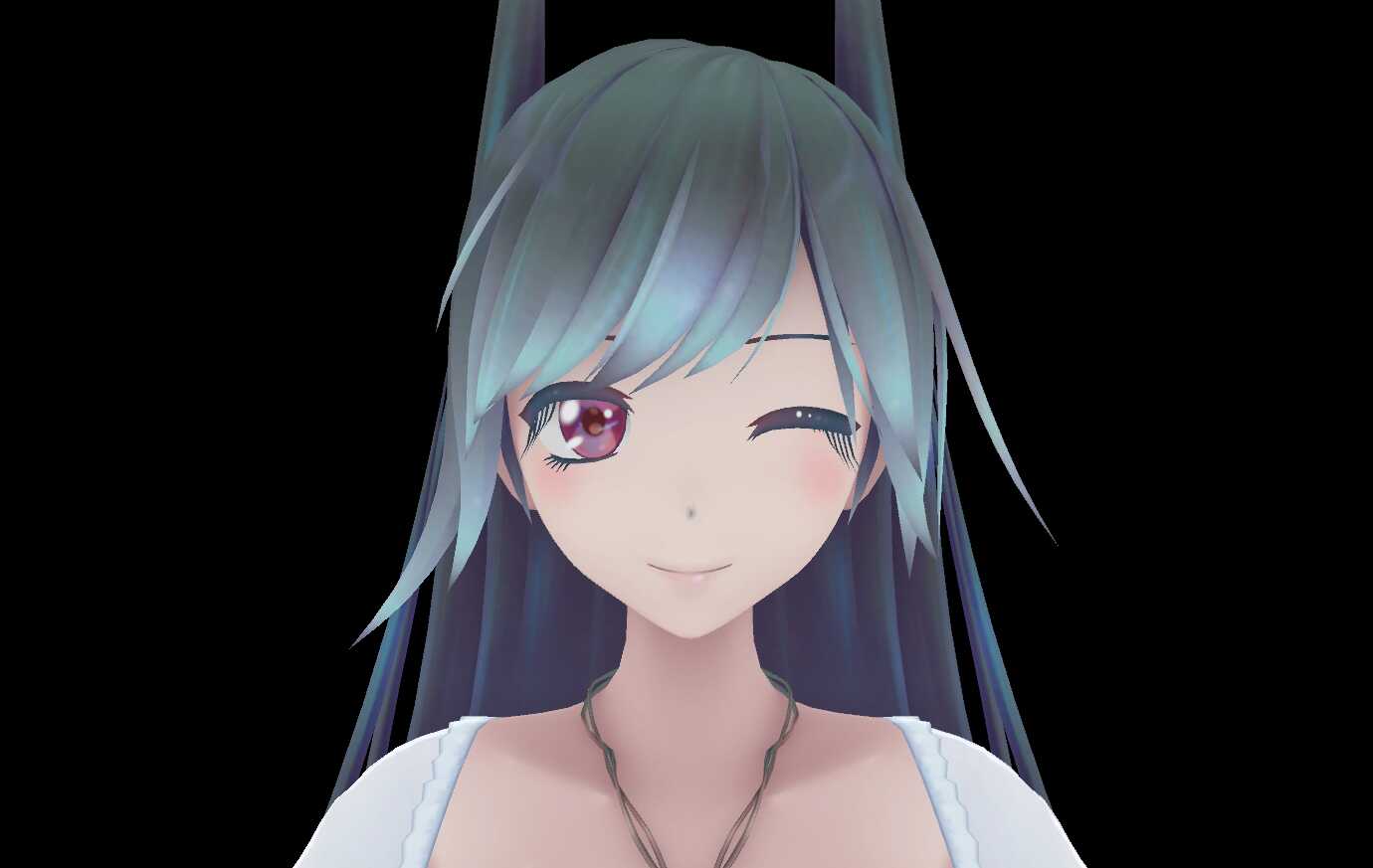 Hachiman V2 (7 Gestures, FBT, Dynamic Bones) Screenshot