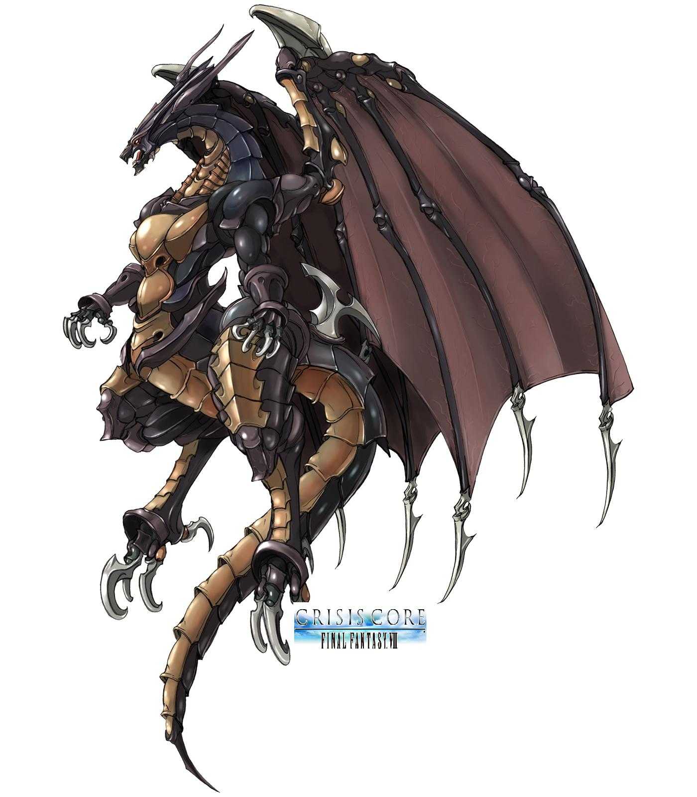 Bahamut(CRISIS CORE FINAL FANTASY 7) Screenshot
