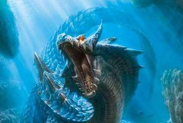 Lagiacrus(Monster Hunter Tri) Screenshot