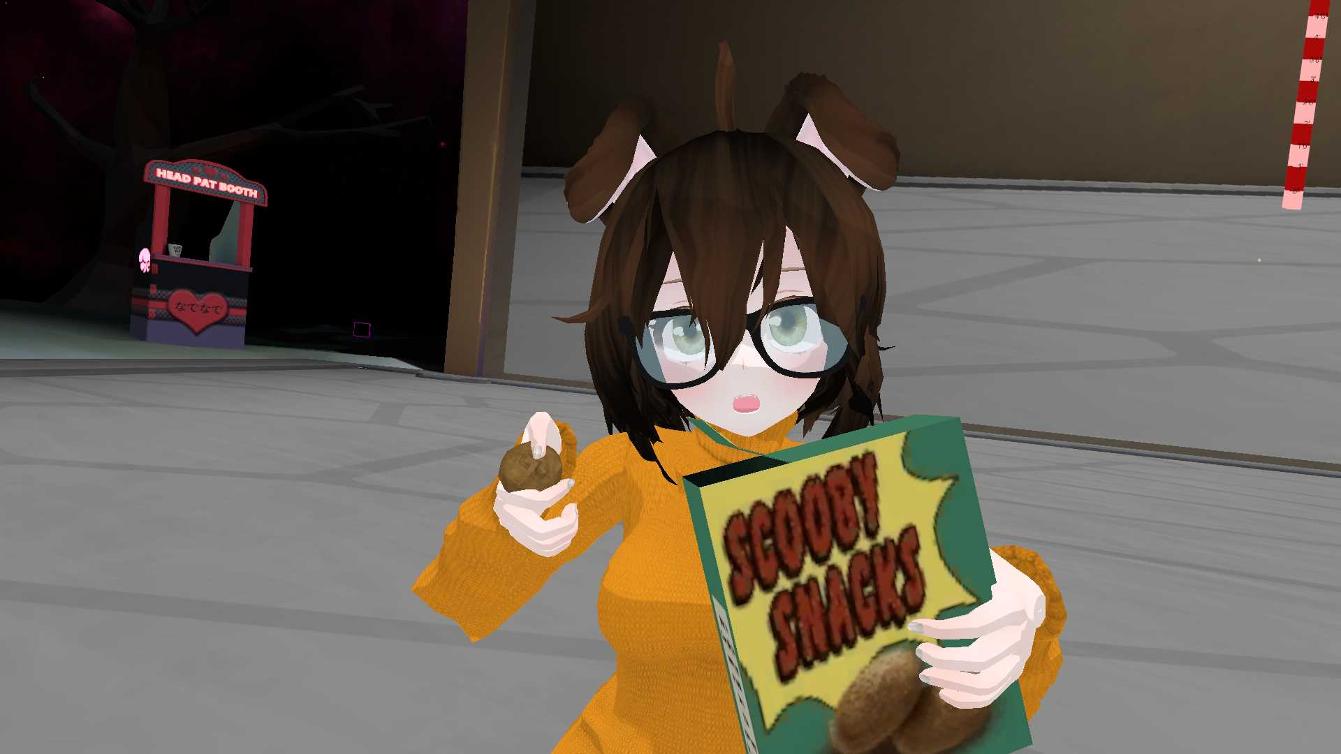 Scooby snacks box and snack Screenshot