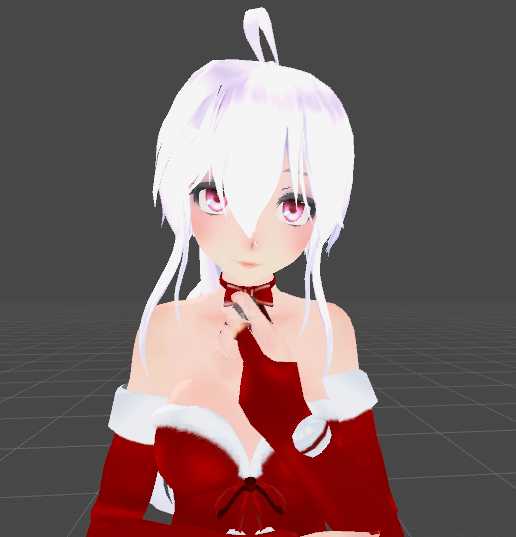 Christmas Haku (Emotes, Visemes, Dynamic Bones, Gestures) Screenshot
