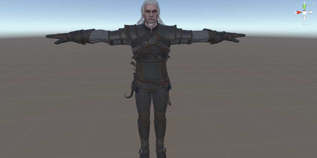 UPDATE! Geralt From SCVI (70K Poly) Link in Description Screenshot