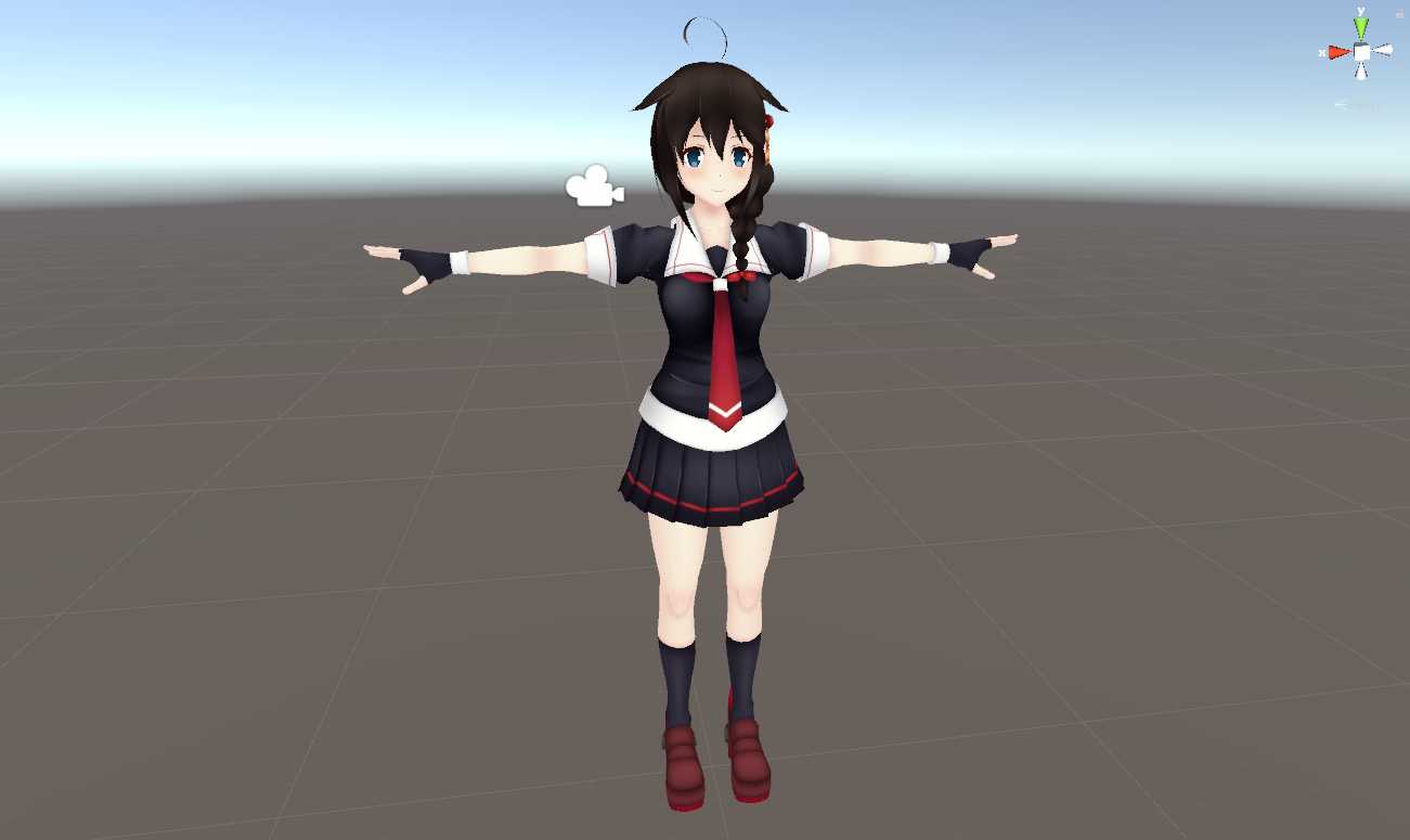 Update! Shigure MMD Screenshot