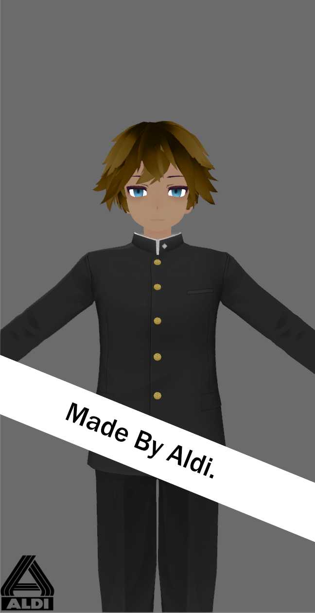 Len Senpai Suit (13867 Poly) Dynamic Bones Screenshot