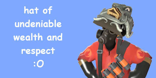 TF2 Hat - Hat of Undeniable Wealth and Respect Screenshot
