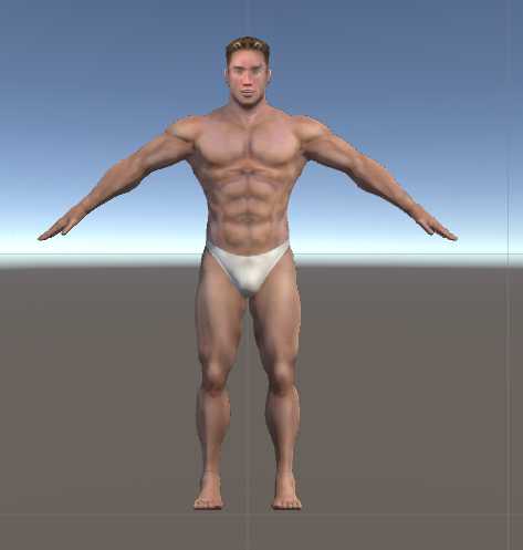 Billy Herrington model Screenshot