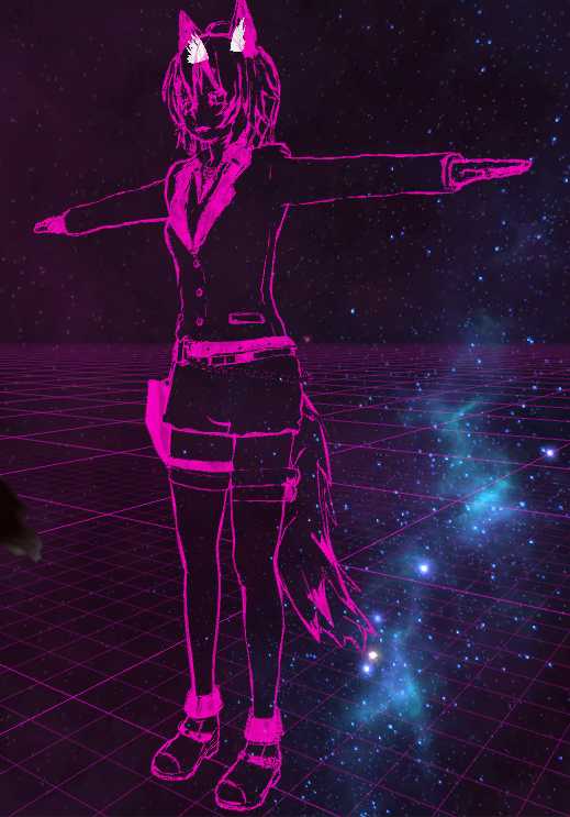Trosty's (Take On Me) Sketch shader Screenshot