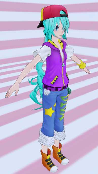 Miku Street Pop (FBT, Gestures and Expressions) Screenshot