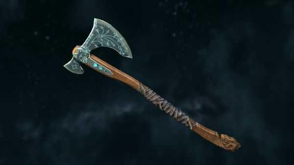 Leviathan Axe Kratos. Screenshot