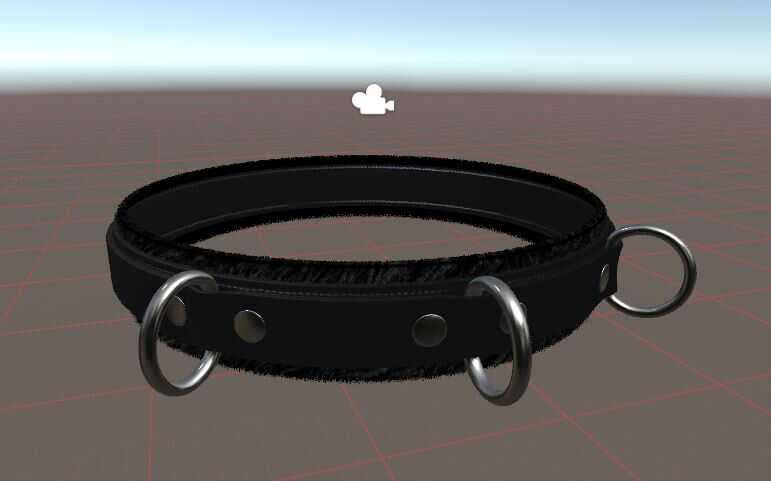 Triple Ring Leather Collar Screenshot