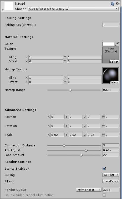 Corpse Connecting Loop Shader v1.2 (Update) Screenshot