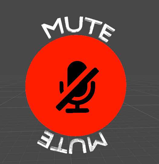 3D Mute Logo Screenshot