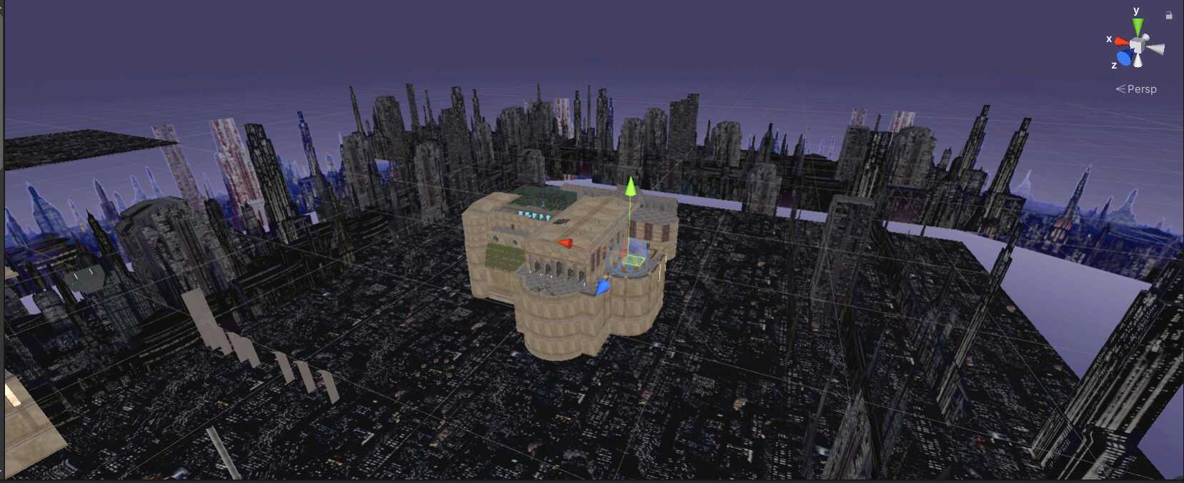 Battlefront 2 2005 Coruscant Jedi Temple World Prefab Screenshot