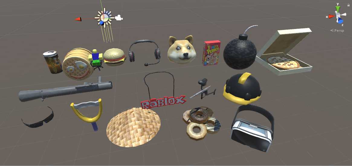 Roblox (18 assorted models, no theme) Screenshot