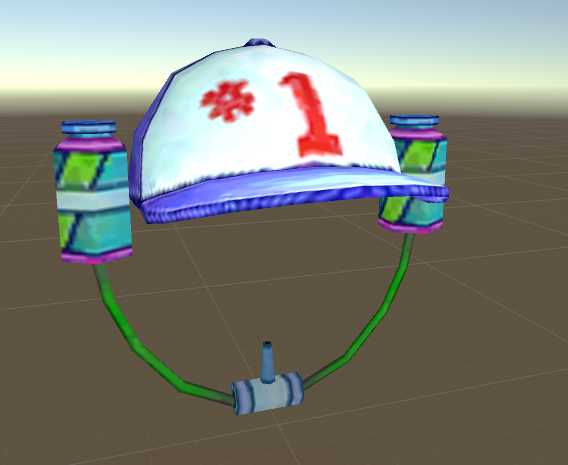 "One Krabs Trash" Novelty Soda Drinking Hat Screenshot