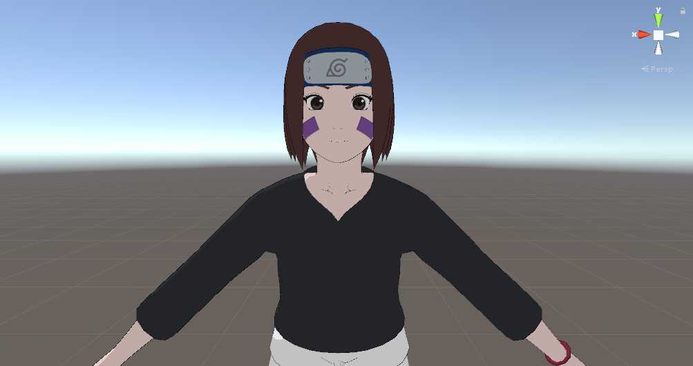 Rin Nohara (Dynamic Bones, Lip Sync, Eye tracking & Blinking) Screenshot