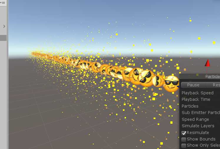 Some bad shoot particle Screenshot