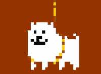 Undertale Annoying Dog dangler (accessory) Screenshot