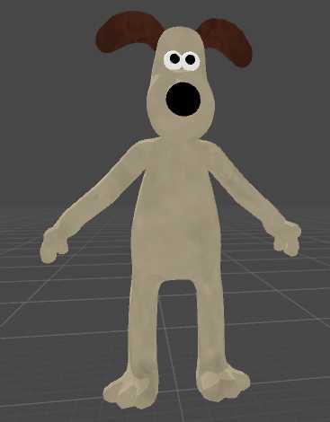 Gromit (eye tracking, dynamic bones) Screenshot