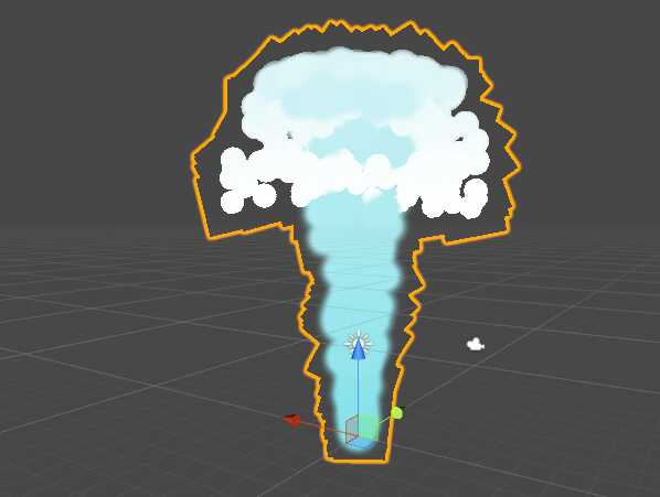 simple water fountain particle Screenshot