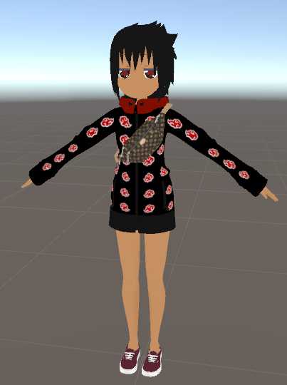 KannaSasukeSagiri [Eye Tracking, Face anims, FBX, Lip Sync] Screenshot