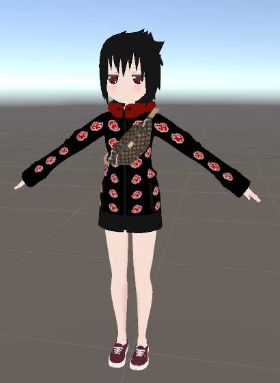 KannaSasukeSagiri [Eye Tracking, Face anims, FBX, Lip Sync] Screenshot