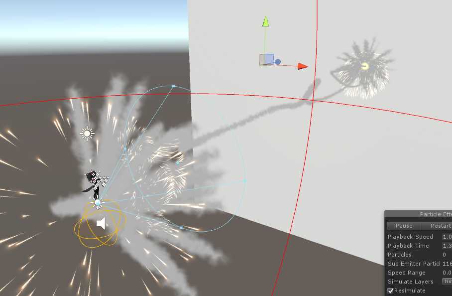 Kyouko shoot particle Screenshot