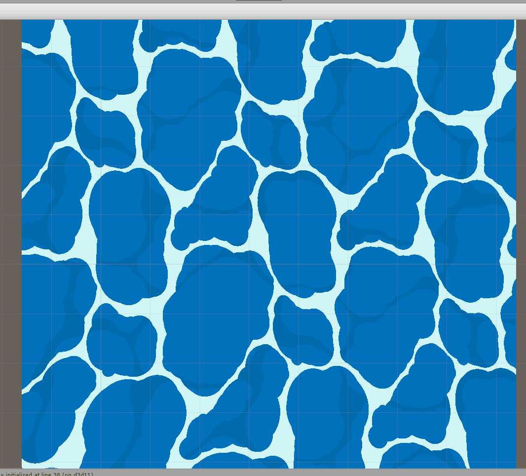 Cartoon water shader Screenshot