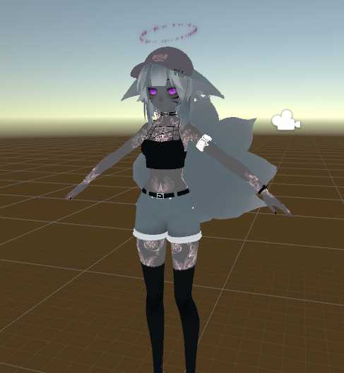 Girl idk (DynBones, Lips, Eye Tracking etc) Screenshot