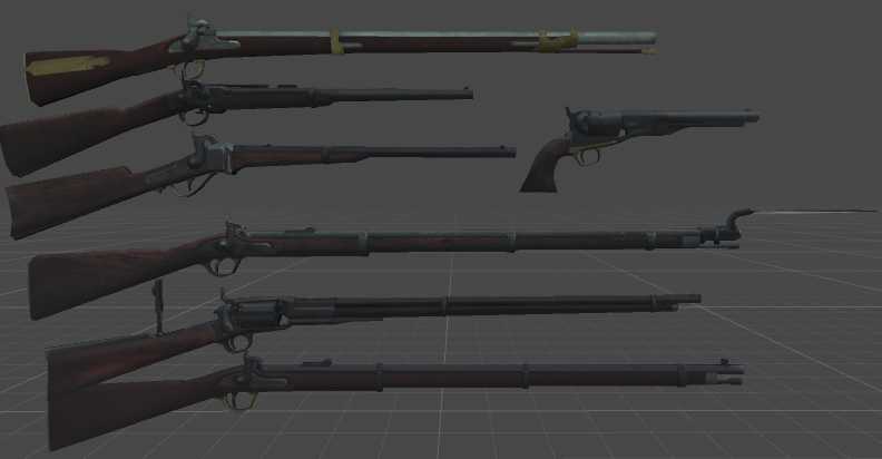 Civil War Weapon Pack Screenshot
