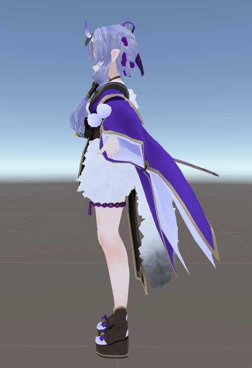 Asai Shiho Ryudon w/ Sword (57134 poly, dyn bones) Screenshot