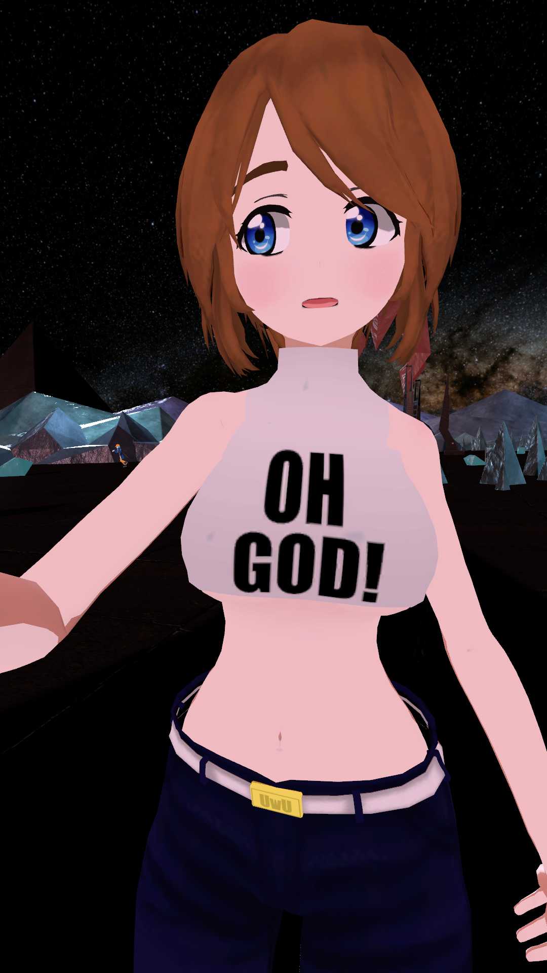Cute Underboob Girl Screenshot