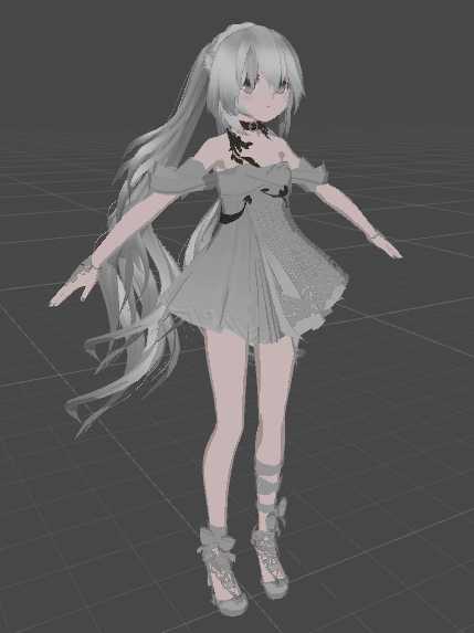 Cute girl dress (Model) Screenshot