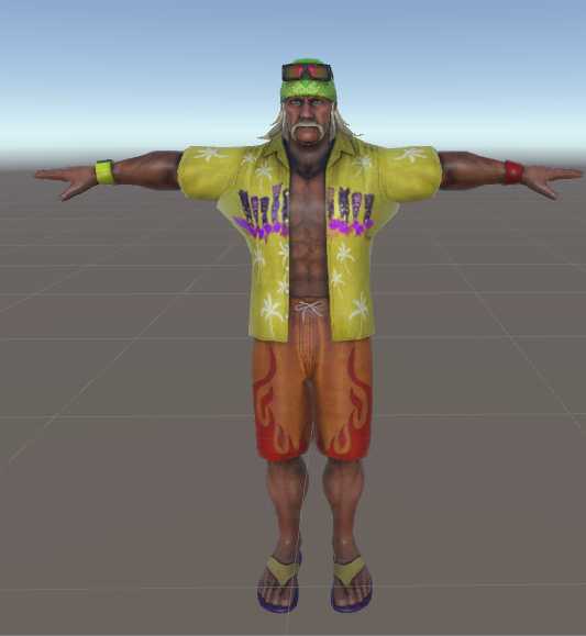 WWE Immortals Beach Hogan Screenshot