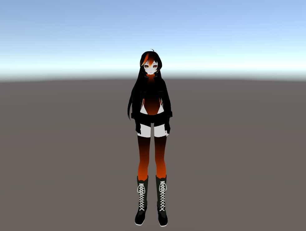 Blackhole Chan (Lip Sync, Eye Trackig & Performance Optimized) Screenshot