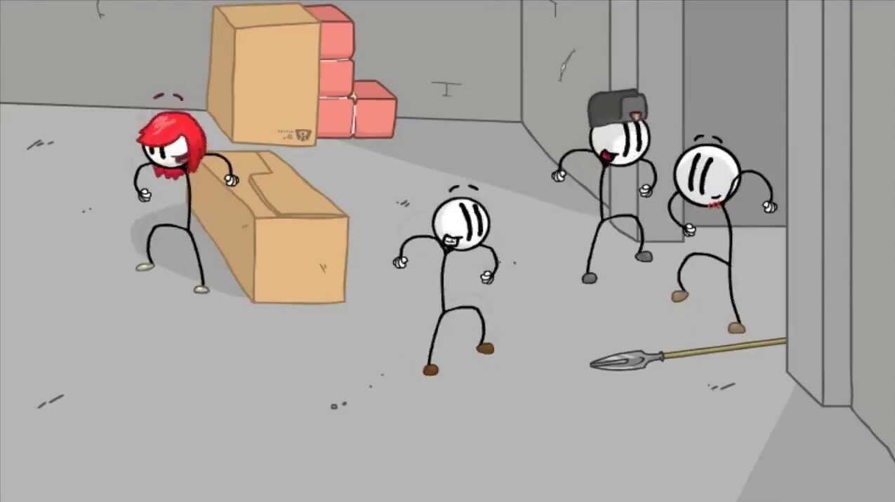 Henry Stickmin Distraction Animation Screenshot