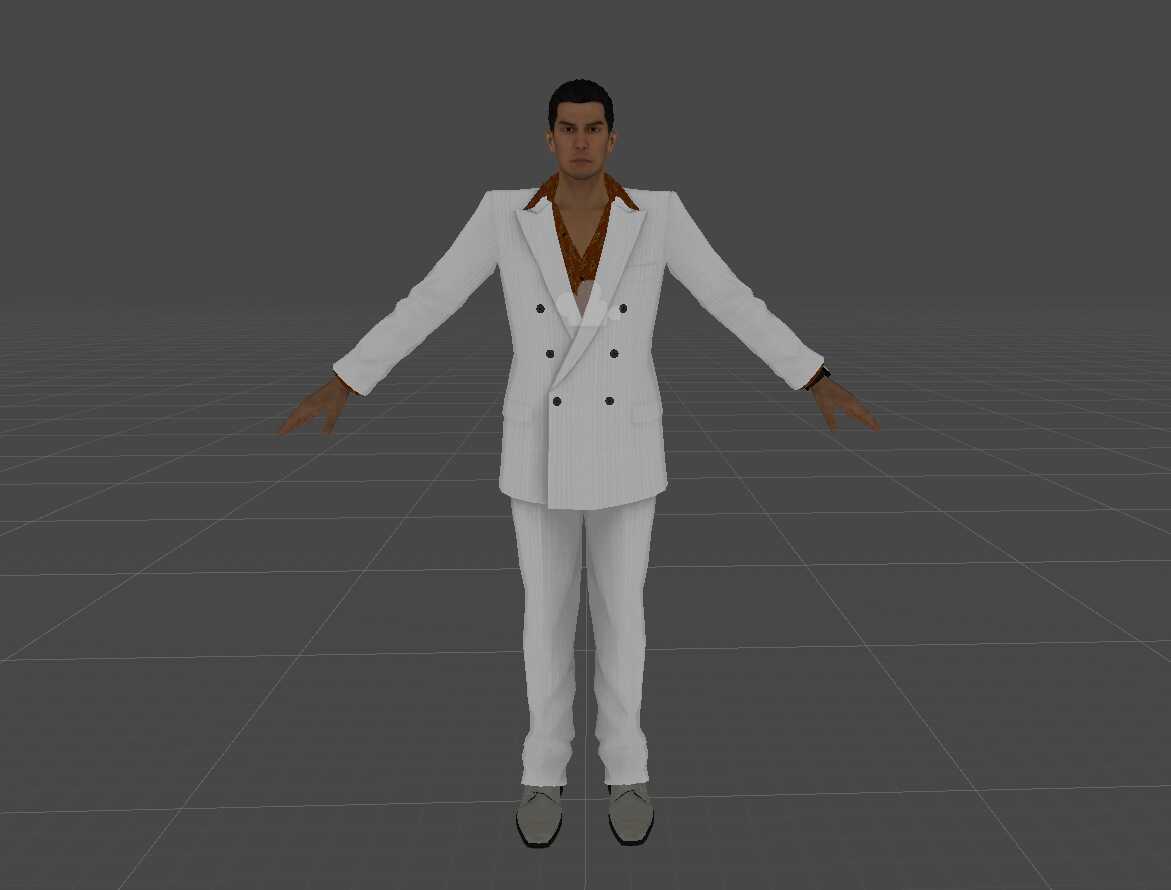 Kiryu From Yakuza 0 (Happy Gesture, Baka Mitai Singing Gesture) Screenshot
