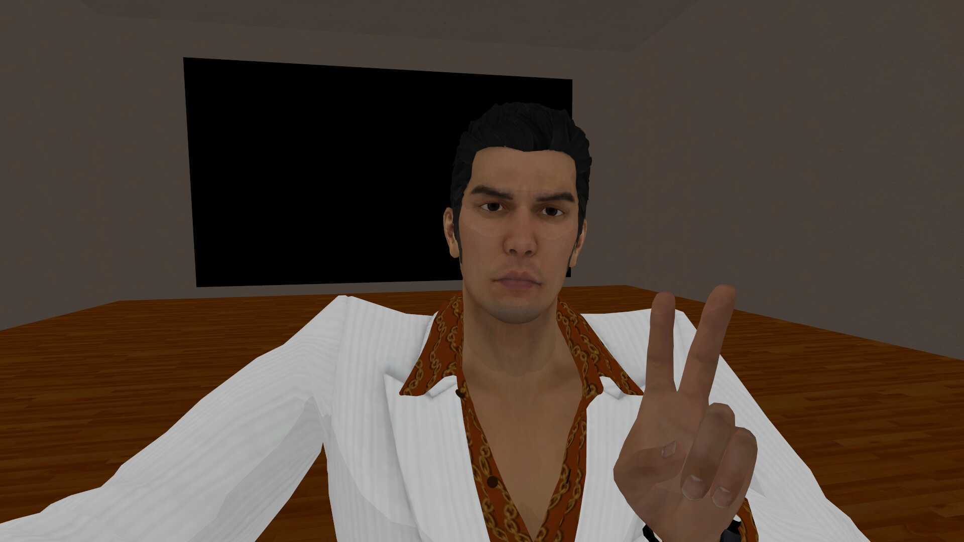 Kiryu From Yakuza 0 (Happy Gesture, Baka Mitai Singing Gesture) Screenshot