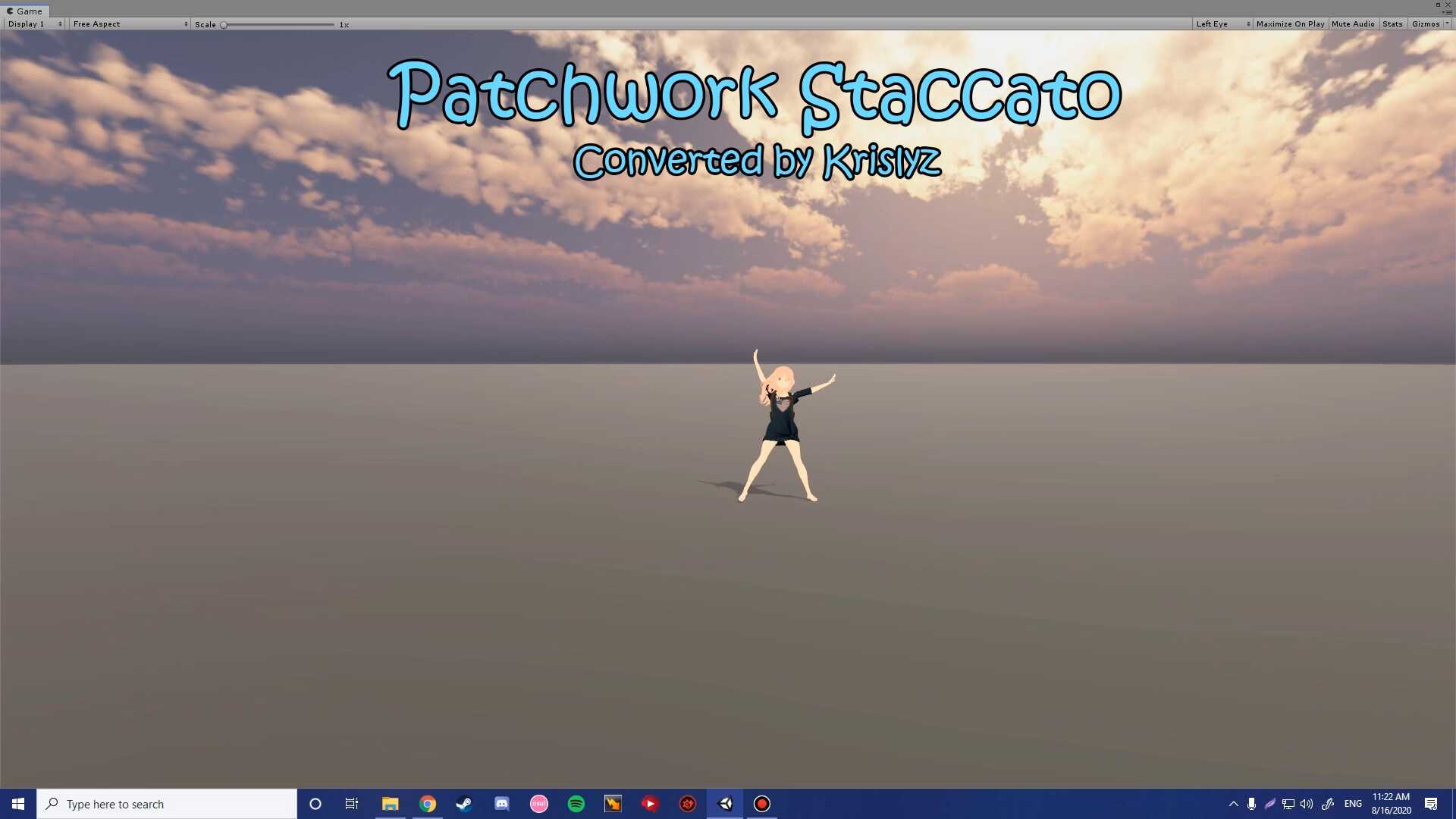 Patchwork Staccato (Converted MMD Dance) Screenshot