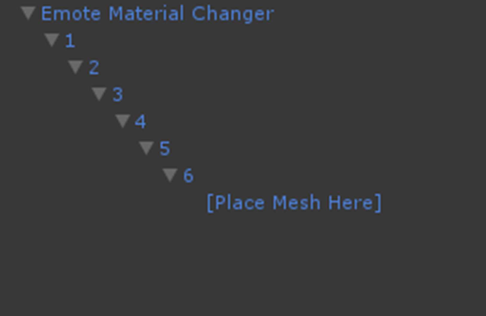 Emote Material Changer Screenshot