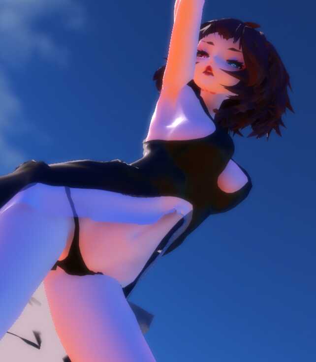 Overall Jacket and panties Screenshot