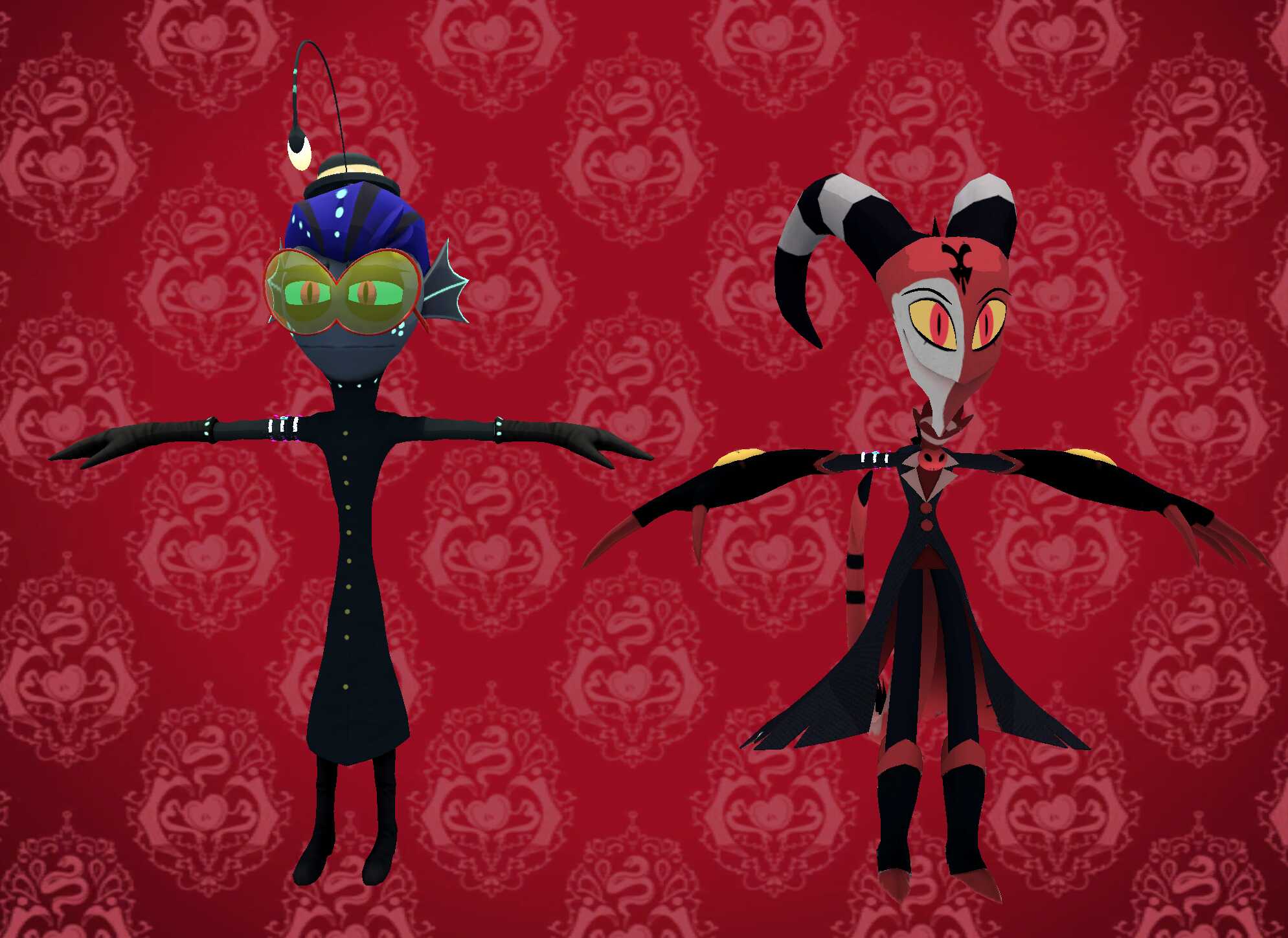 Hazbin Hotel & HelluvaBoss model's Pack 1  Screenshot