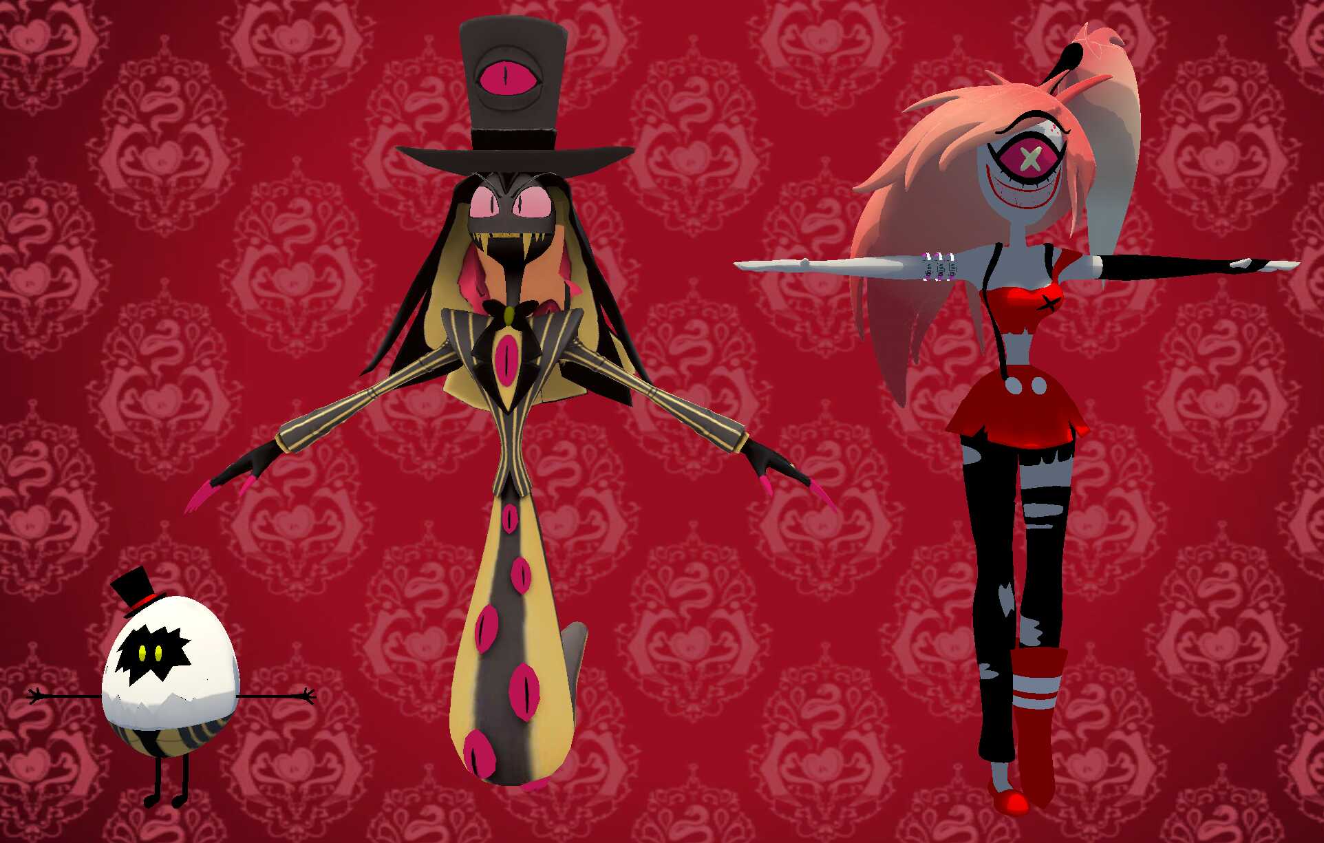 Hazbin Hotel & HelluvaBoss model's Pack 1  Screenshot