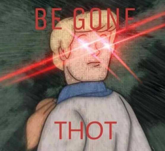 Be Gone Thot! (2D model) Screenshot