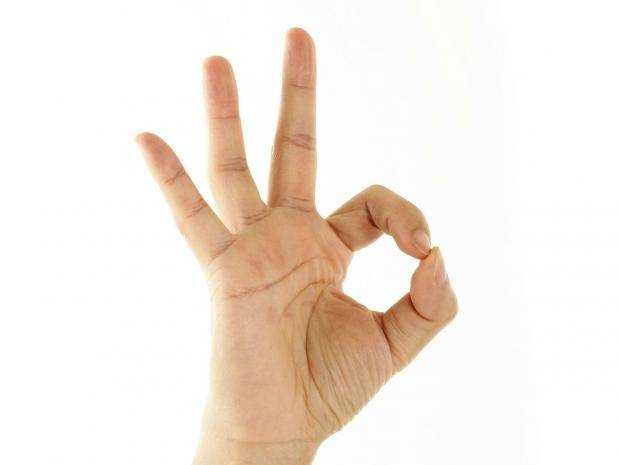 Ok hand (2D model) Screenshot