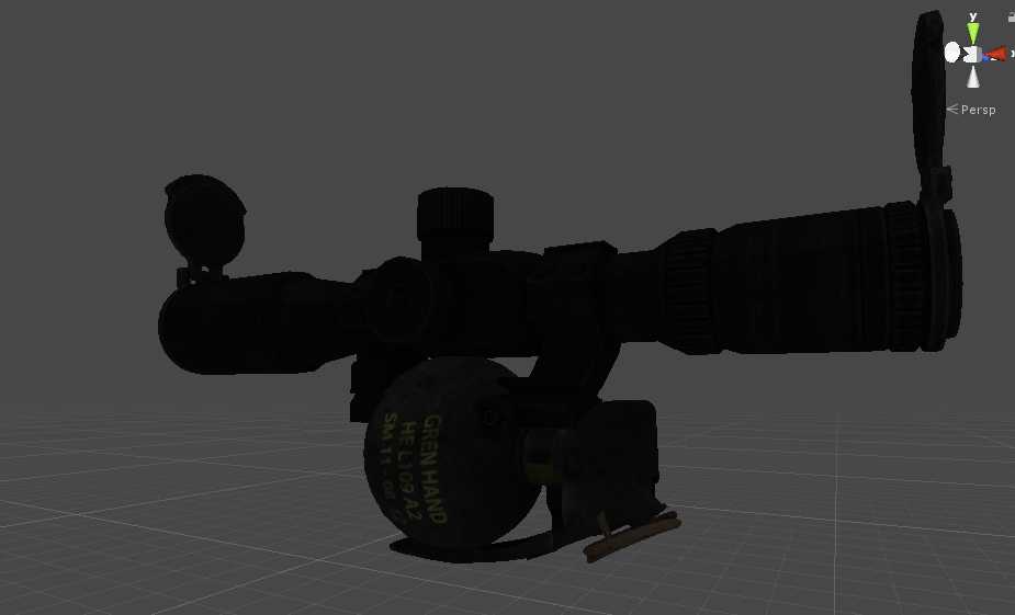 Scoped Mk3 Grenade (animated) Screenshot