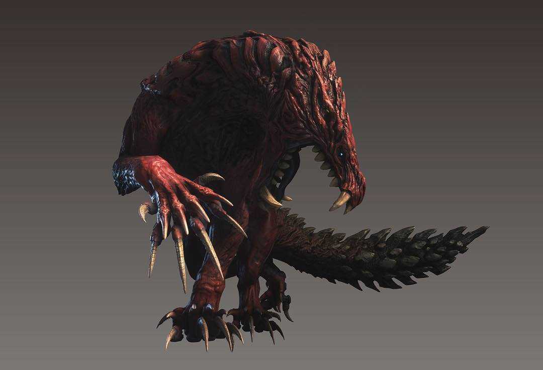 Odogaron ( Monster Hunter World ) Download link in description!! Screenshot